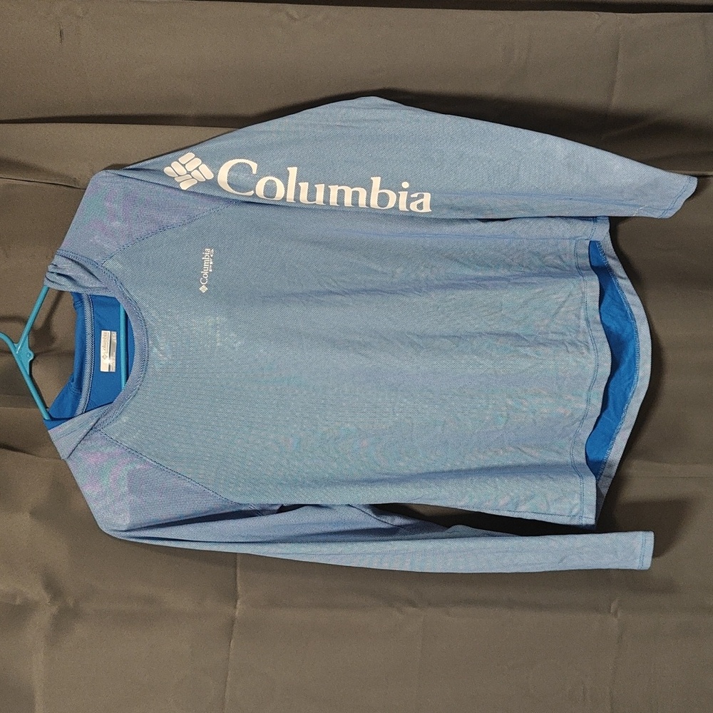 Columbia PFG blue hoodie size small